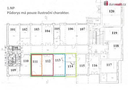 Pronájem kanceláře, 15 m²