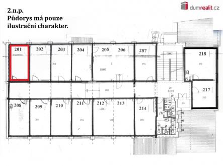 Pronájem kanceláře, 15 m²