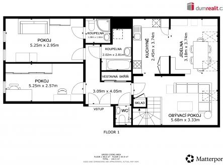 Prodej bytu, 5+kk, 144 m²