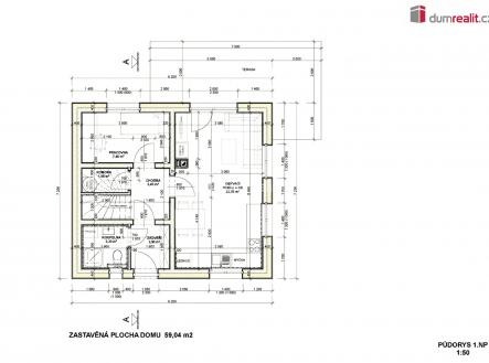 Prodej domu/vily, 85 m²