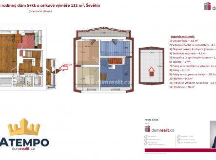 Prodej chaty/rekreačního objektu, 282 m²