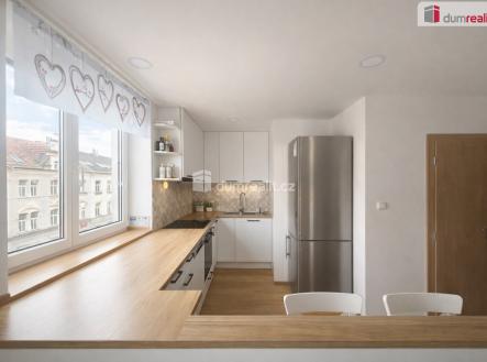 Pronájem bytu, 3+kk, 58 m²