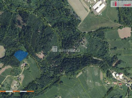 Prodej pozemku, les, 4 773 m²