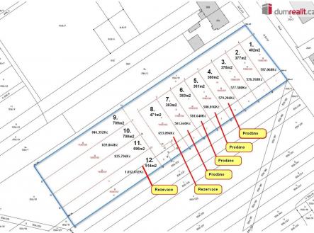 Prodej pozemku pro bydlení, 408 m²