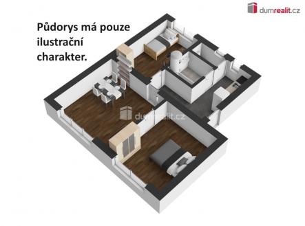 Pronájem bytu, 3+1, 60 m²