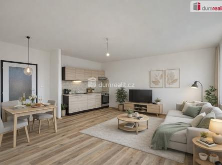 Pronájem bytu, 2+kk, 48 m²