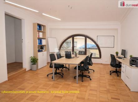 Pronájem kanceláře, 80 m²