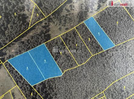 Prodej pozemku, les, 11 340 m²