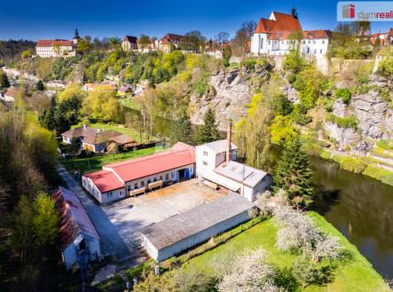 Prodej komerčního objektu, průmyslový areál, 3 615 m²