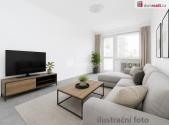 Pronájem bytu, 2+1, 59 m²