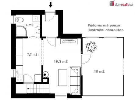 Prodej chaty/rekreačního objektu, 75 m²