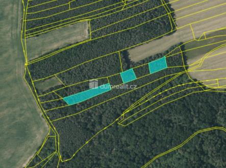 Prodej pozemku, les, 3 528 m²
