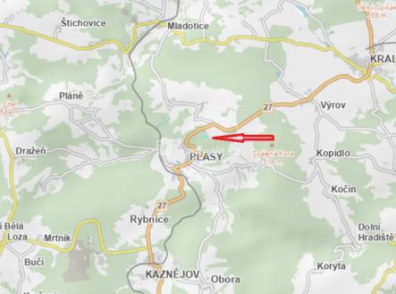 Prodej pozemku, les, 3 528 m²