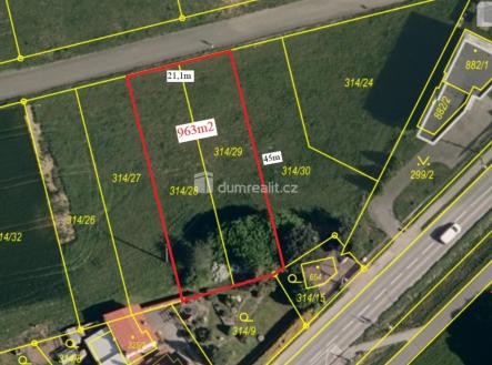 Prodej pozemku pro bydlení, 963 m²