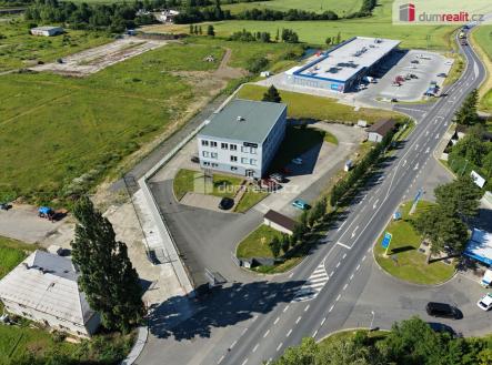 Prodej komerčního objektu, průmyslový areál, 1 592 m²