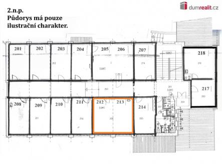 Pronájem kanceláře, 30 m²