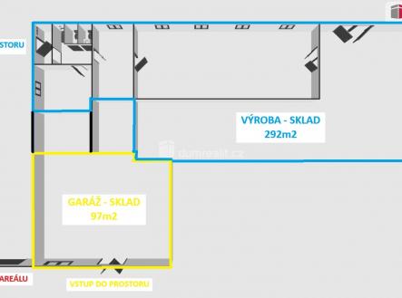 Pronájem skladu, 10 m²