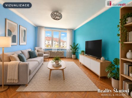 Prodej bytu, 2+1, 62 m²