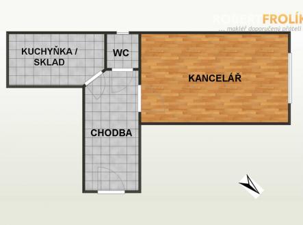 Pronájem kanceláře, 25 m²