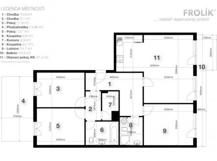 Prodej bytu, 4+kk, 138 m²