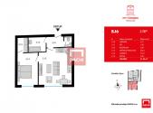 Prodej bytu, 2+kk, 51 m²