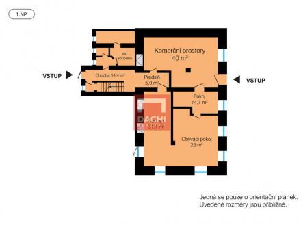 Prodej - obchodní prostor, 320 m²