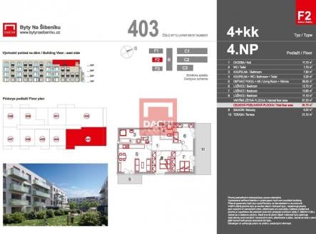 Prodej bytu, 4+kk, 93 m²