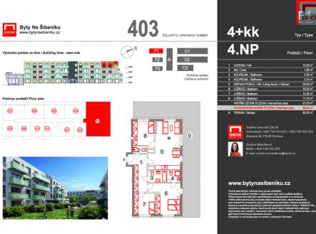 Prodej bytu, 4+kk, 98 m²