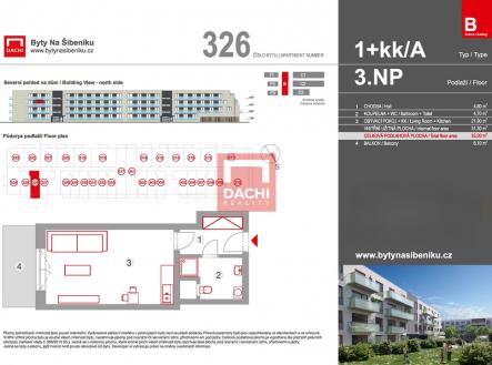 Prodej bytu, 1+kk, 33 m²