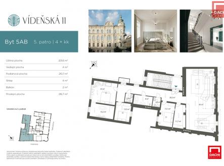 Prodej bytu, 4+kk, 211 m²