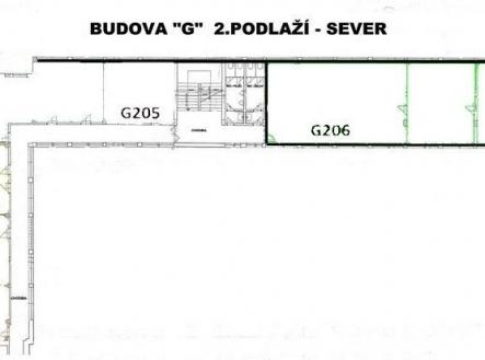 Pronájem - kanceláře, 73 m²