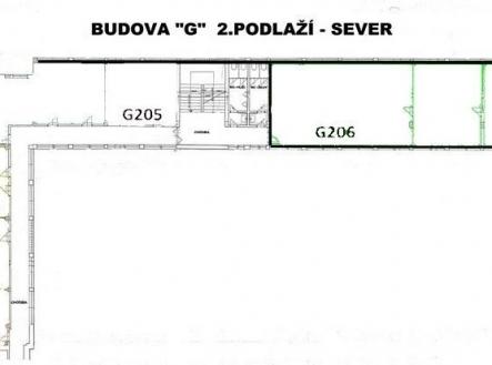 Pronájem kanceláře, 73 m²