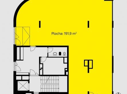 Prodej - obchodní prostor, 192 m²