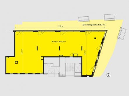 Prodej restaurace, 265 m²