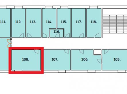 Pronájem kanceláře, 25 m²