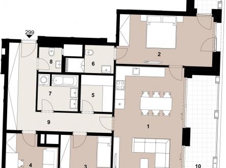 Prodej bytu, 4+kk, 117 m²