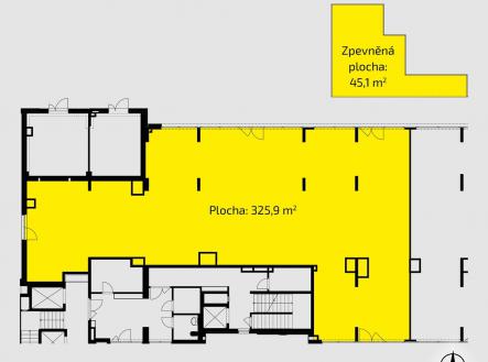 Prodej - obchodní prostor, 326 m²