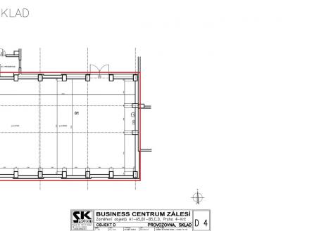 Pronájem - komerční objekt, sklad, 220 m²