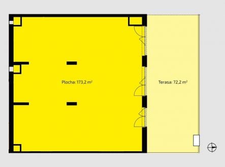 Prodej - obchodní prostor, 173 m²