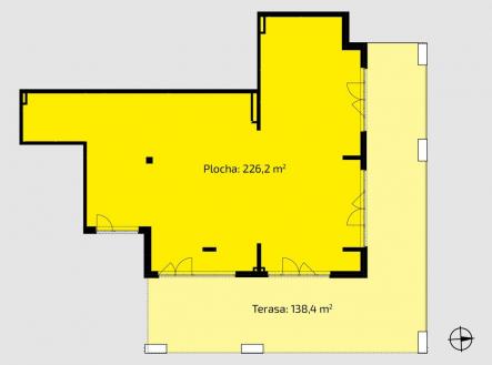 Prodej - obchodní prostor, 226 m²