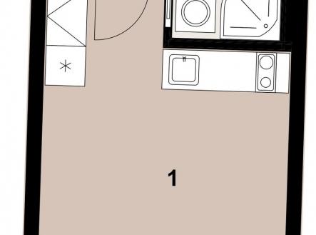 Prodej bytu, 1+kk, 27 m²