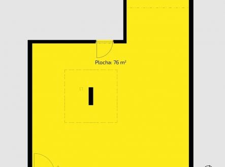 Prodej obchodní prostory, 76 m²