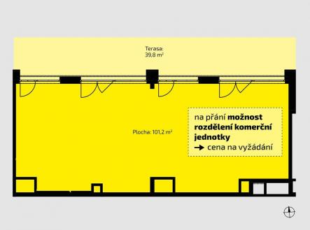 Prodej obchodní prostor, 101 m²