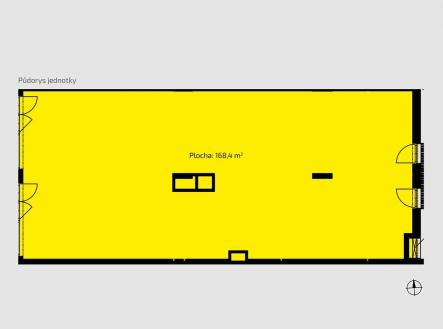 Prodej obchodní prostor, 168 m²