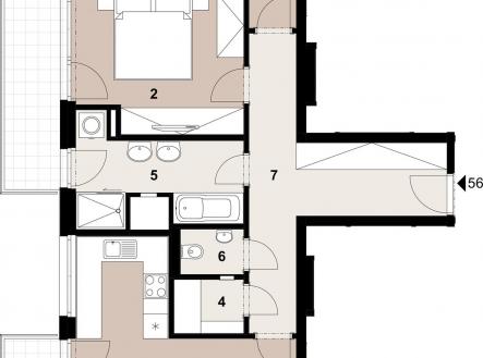 Prodej bytu, 3+kk, 85 m²