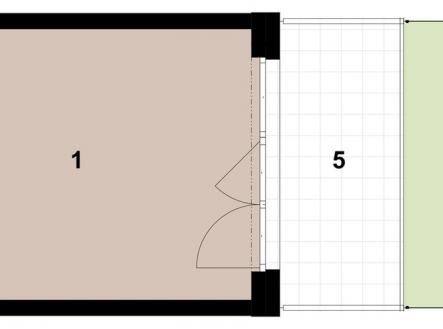 Prodej bytu, 1+kk, 30 m²