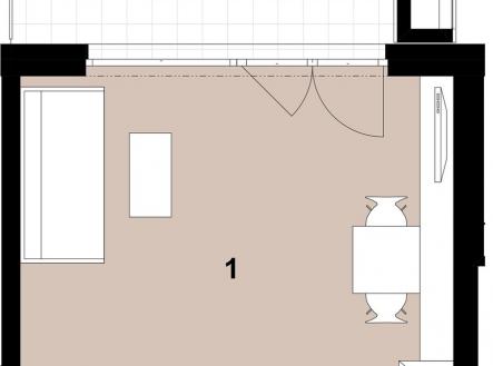 Prodej bytu, 1+kk, 33 m²