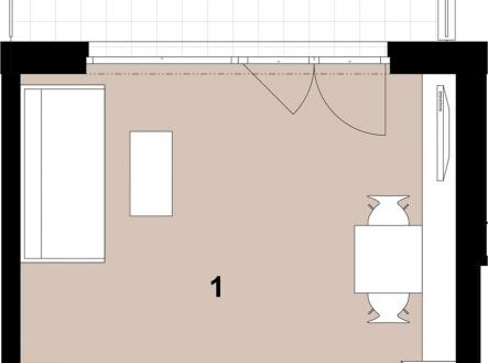 Prodej bytu, 1+kk, 33 m²