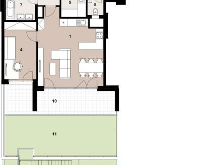 Prodej bytu, 4+kk, 99 m²