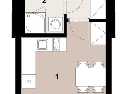 Prodej bytu, 1+kk, 26 m²